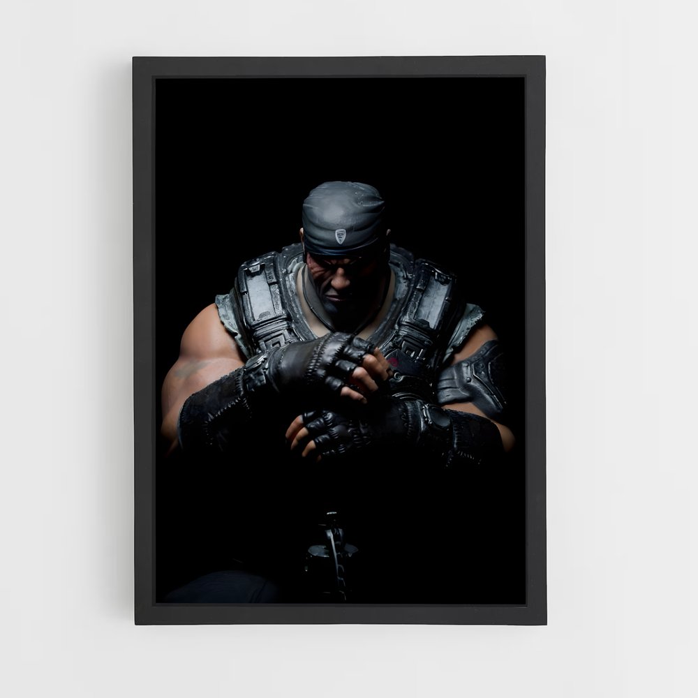 Poster Armure de Combat – affiche Gears of war (vue 2)